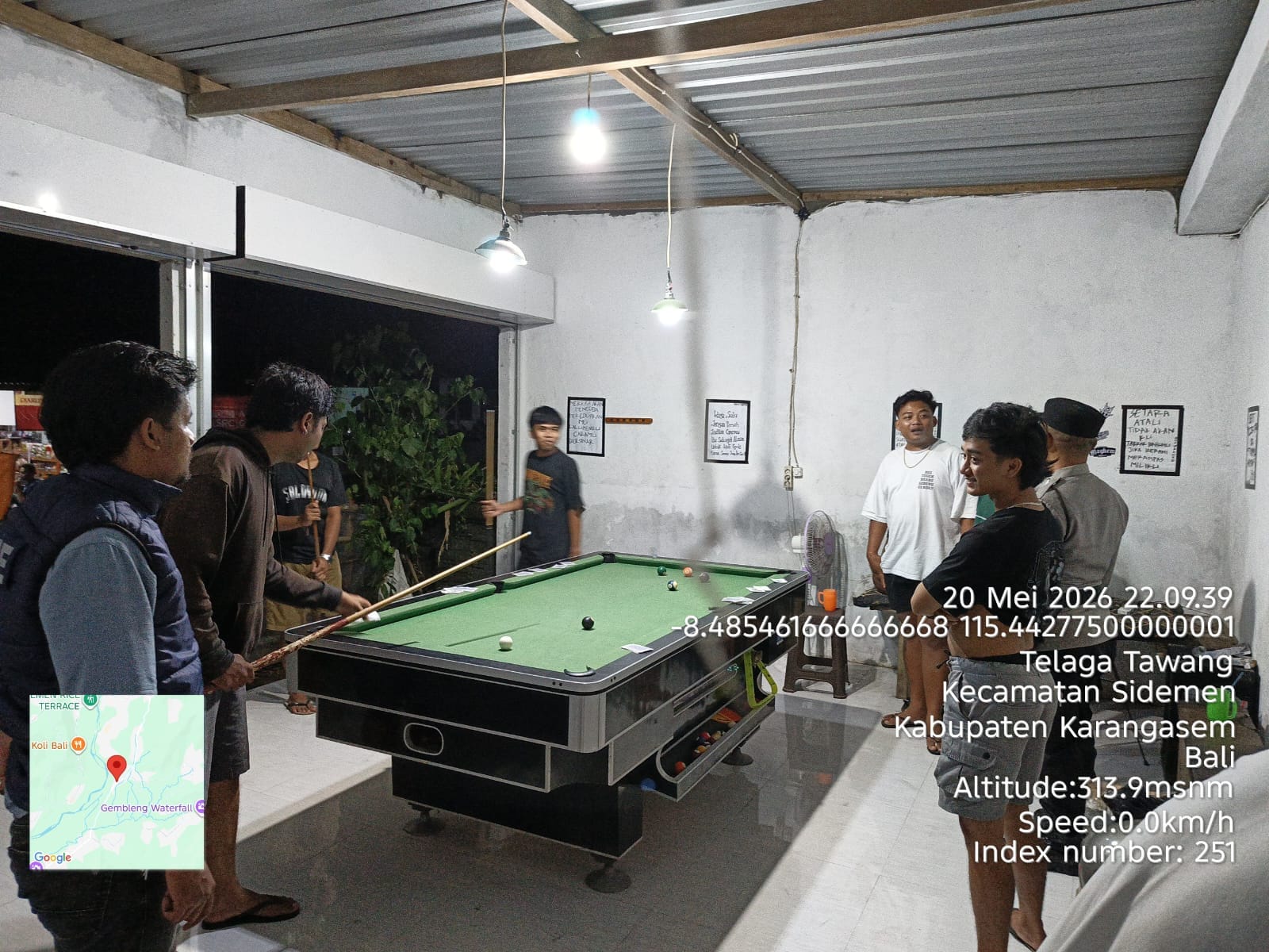 Laporan Masuk Lewat Call Center 110, Polisi Datangi Tempat Billiard yang Masih Buka hingga Dini Hari dan Terima Pelajar Bermain