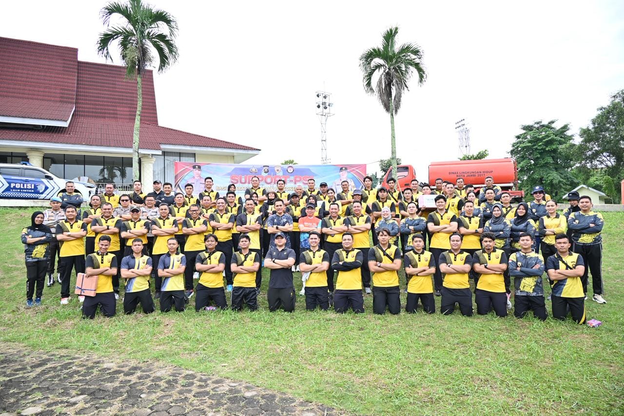Tingkatkan Soliditas dan Kesehatan Psikologis Anggota, Polda Jambi Laksanakan Program SUPPORT-Psi bagi Personel