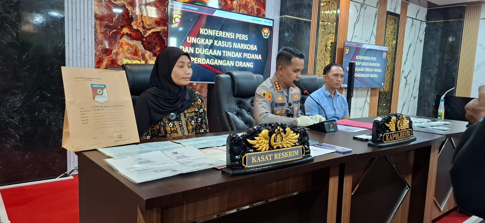 Polresta Pontianak Bongkar Praktik Perdagangan Orang, Pelaku Ditindak