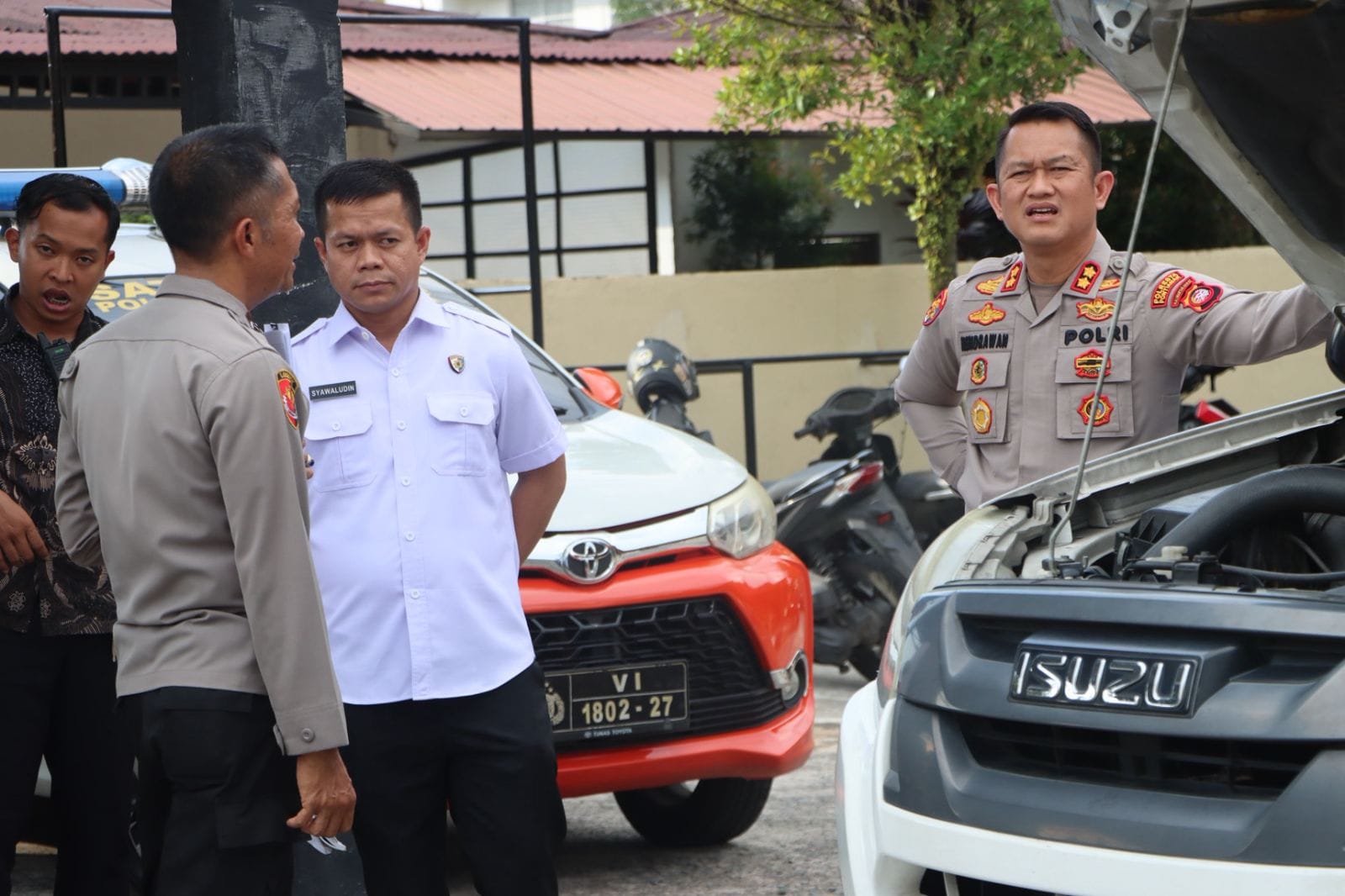 Polresta Pontianak Terima Audit Kinerja dari Itwasda Polda Kalbar