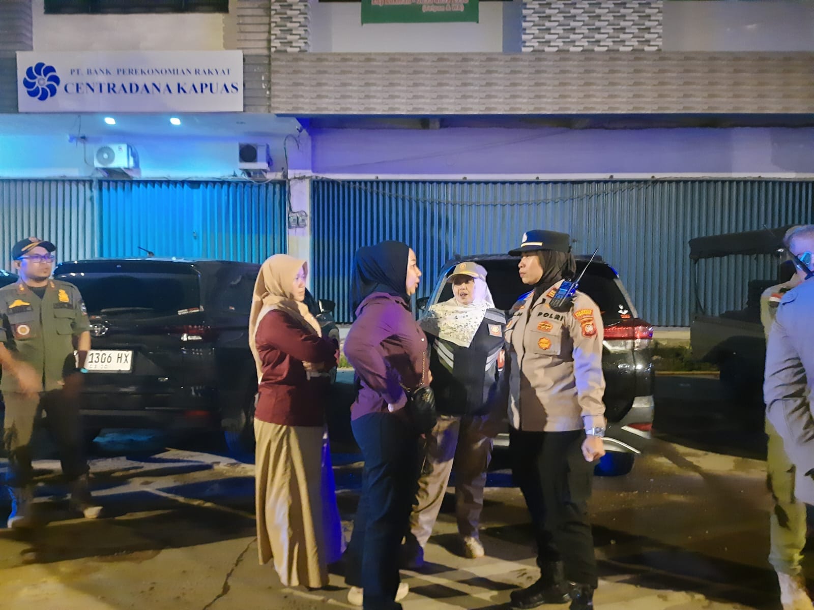 Kapolsek Pontianak Selatan Terjun ke Lapangan dalam Patroli Gabungan Kawasan Ambalat