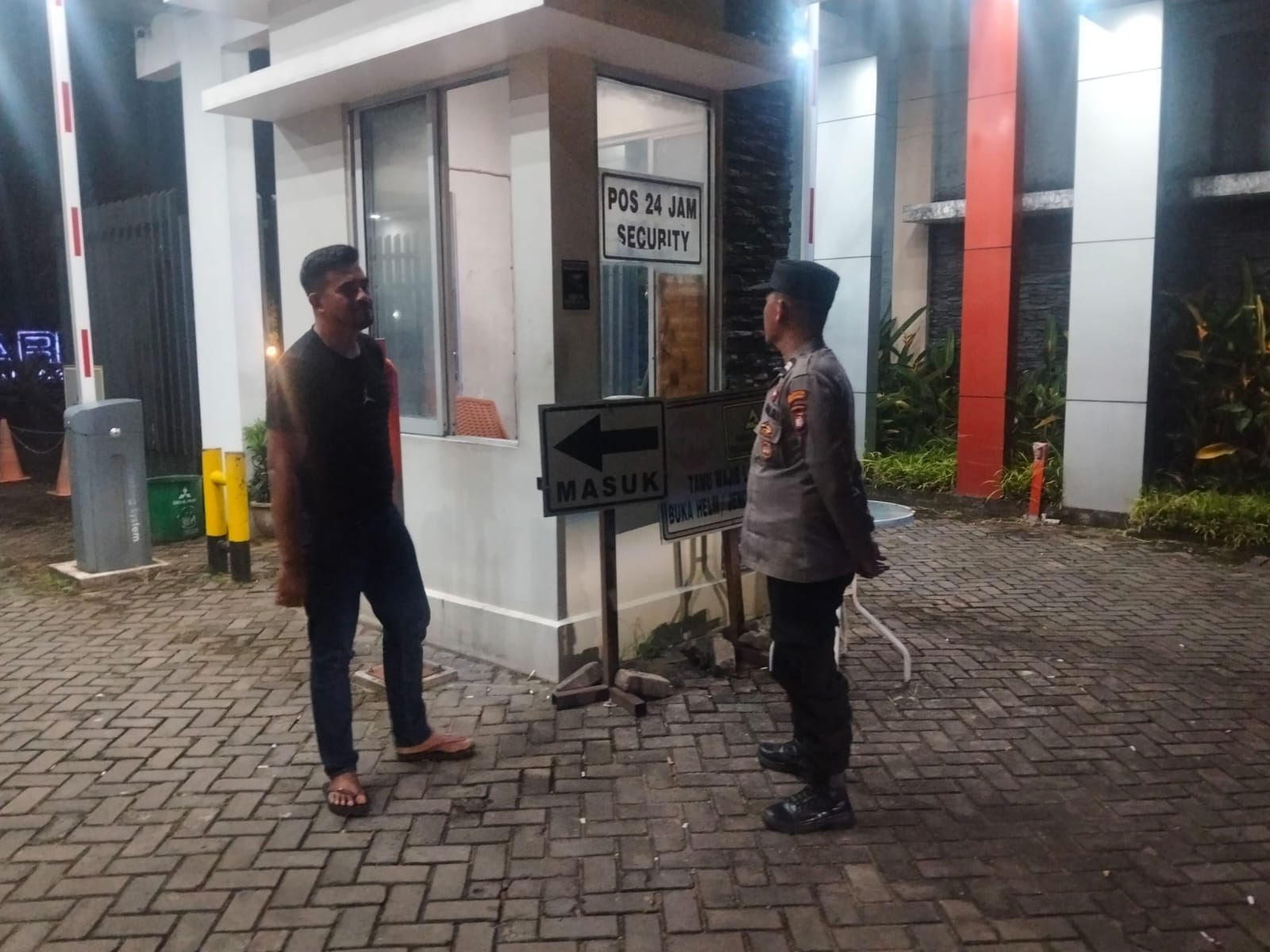 Jaga Kondusivitas Wilayah, Enggang Timur Intensifkan Patroli Malam Minggu