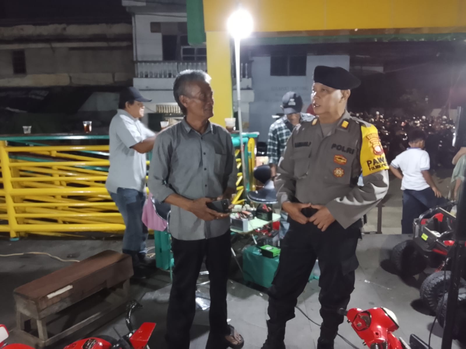 Polsek Pontianak Selatan Gelar Patroli Malam Minggu, Situasi Kamtibmas Tetap Kondusif