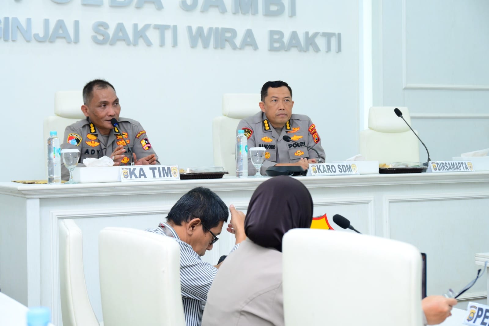 Polda Jambi Terima Kunjungan Tim Puslitbang Polri, Bahas Optimalisasi Almatsus Dalmas dan Program Ketahanan Pangan