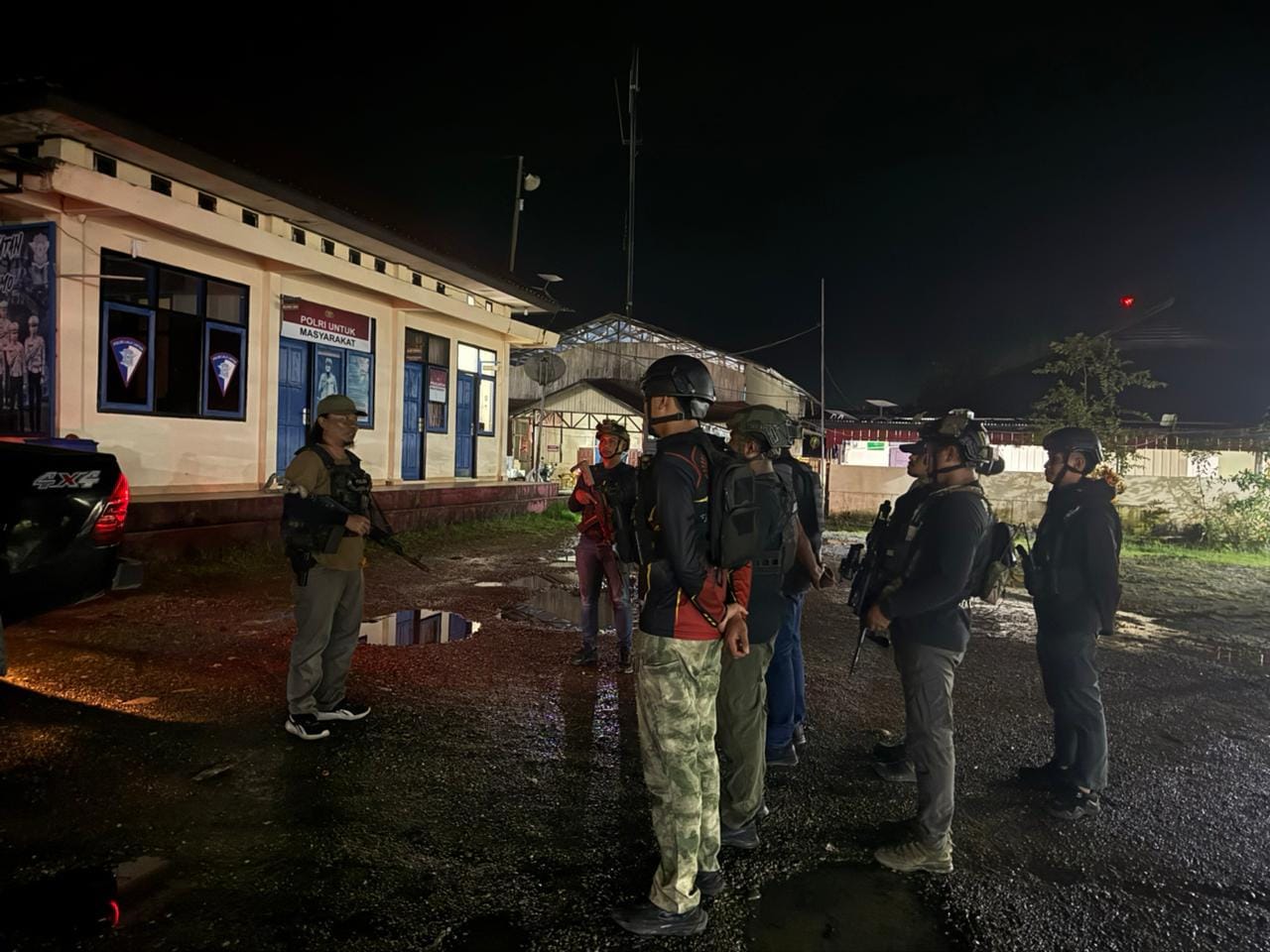 Ops Damai Cartenz 2026 Intensifkan Patroli Jalan Kaki untuk Menjaga Kondusivitas dan Keamanan Kota Dekai
