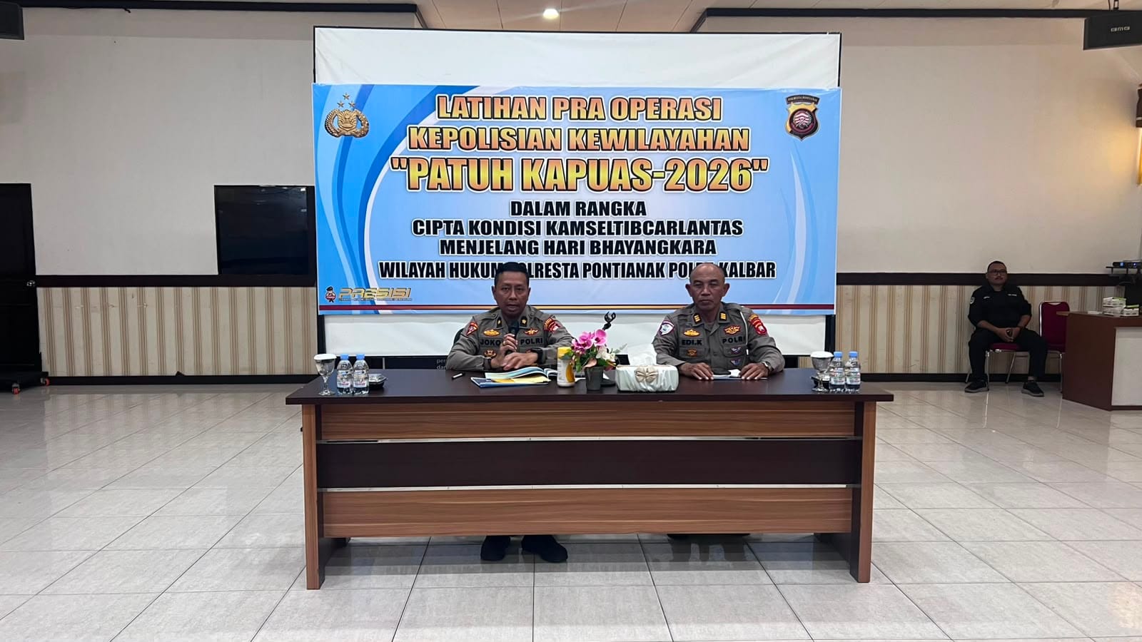 Perkuat Pemahaman dan Strategi Operasi, Polresta Pontianak Gelar Latpraops Patuh Kapuas 2026