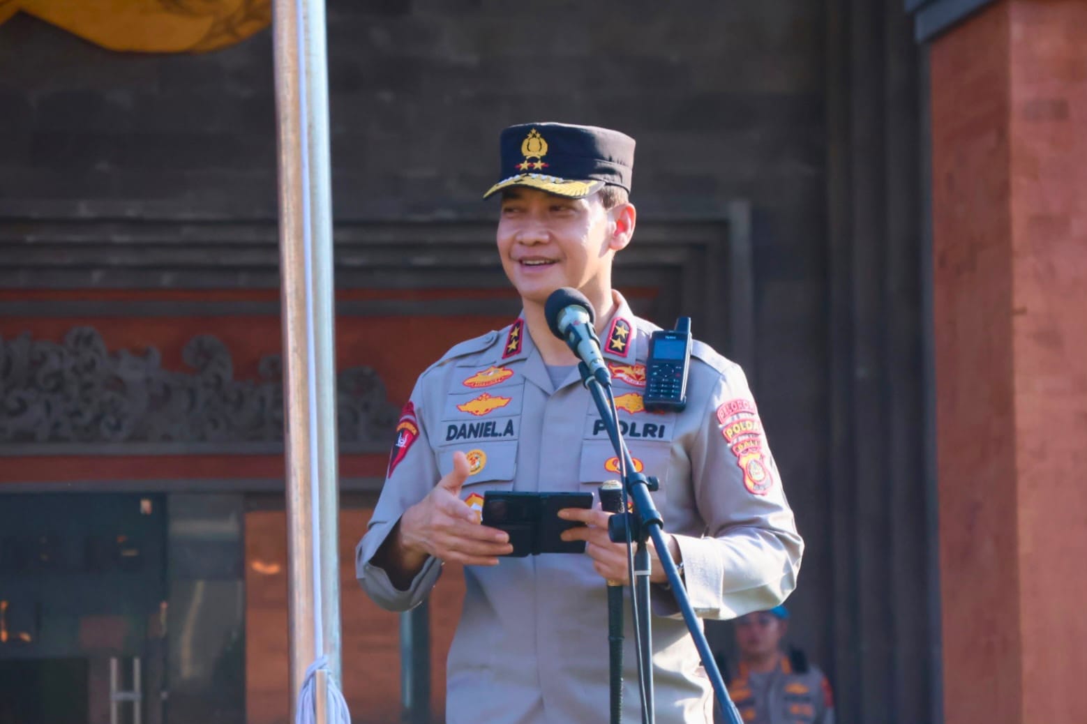 Pimpin Apel Pagi, Kapolda Bali: Jaga Bali Tetap Aman Melalui Kerja Profesional dan Humanis