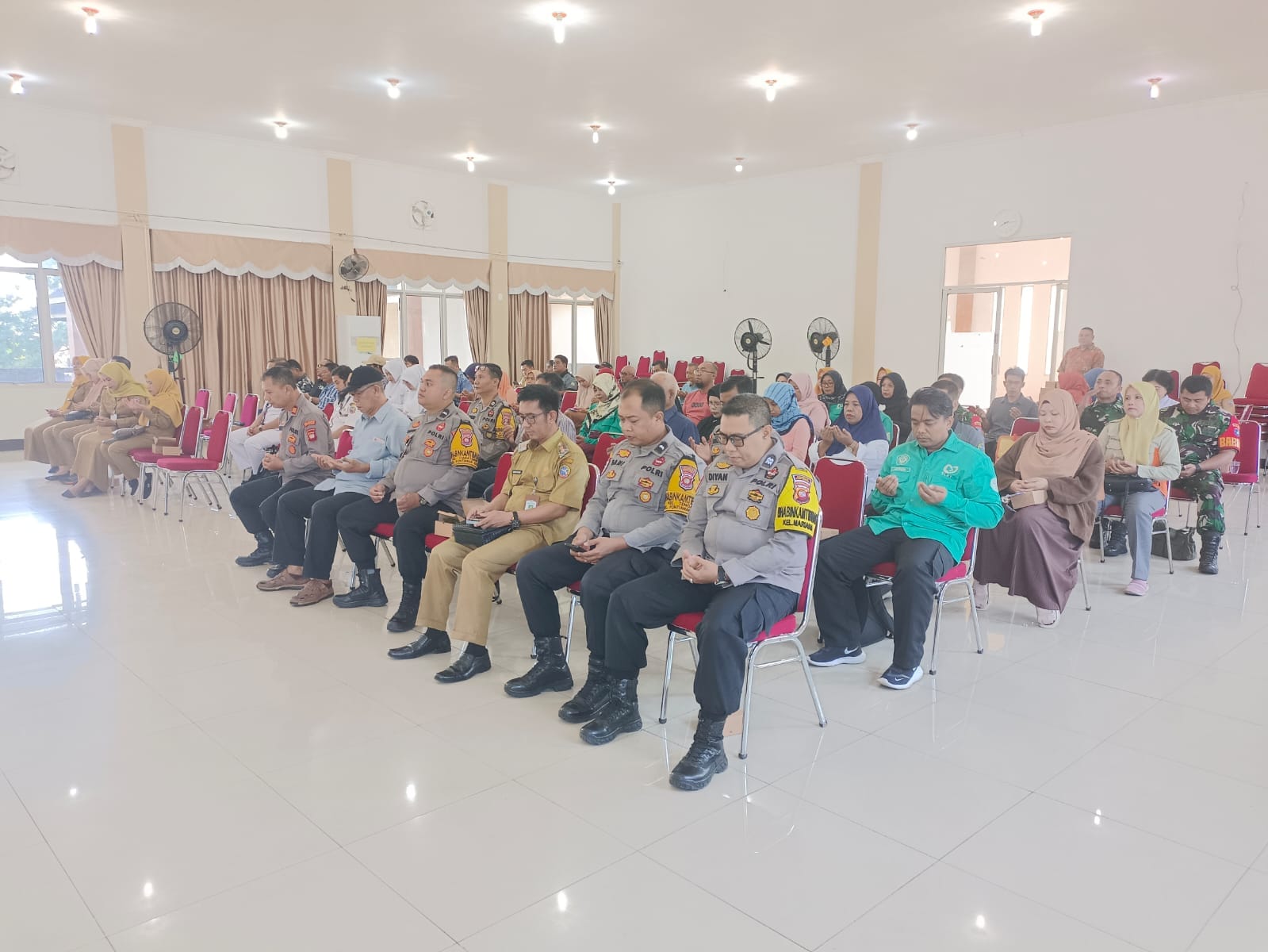 Wujud Kepedulian Sosial, Sat Binmas Polresta Pontianak Hadiri Forum Pencegahan Penelantaran Lansia dan Disabilitas