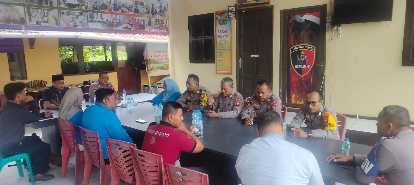 Kapolsek Pontianak Timur Terima Kunjungan BNN Kalbar, Perkuat Sinergi Program Rehabilitasi Pengguna Narkoba