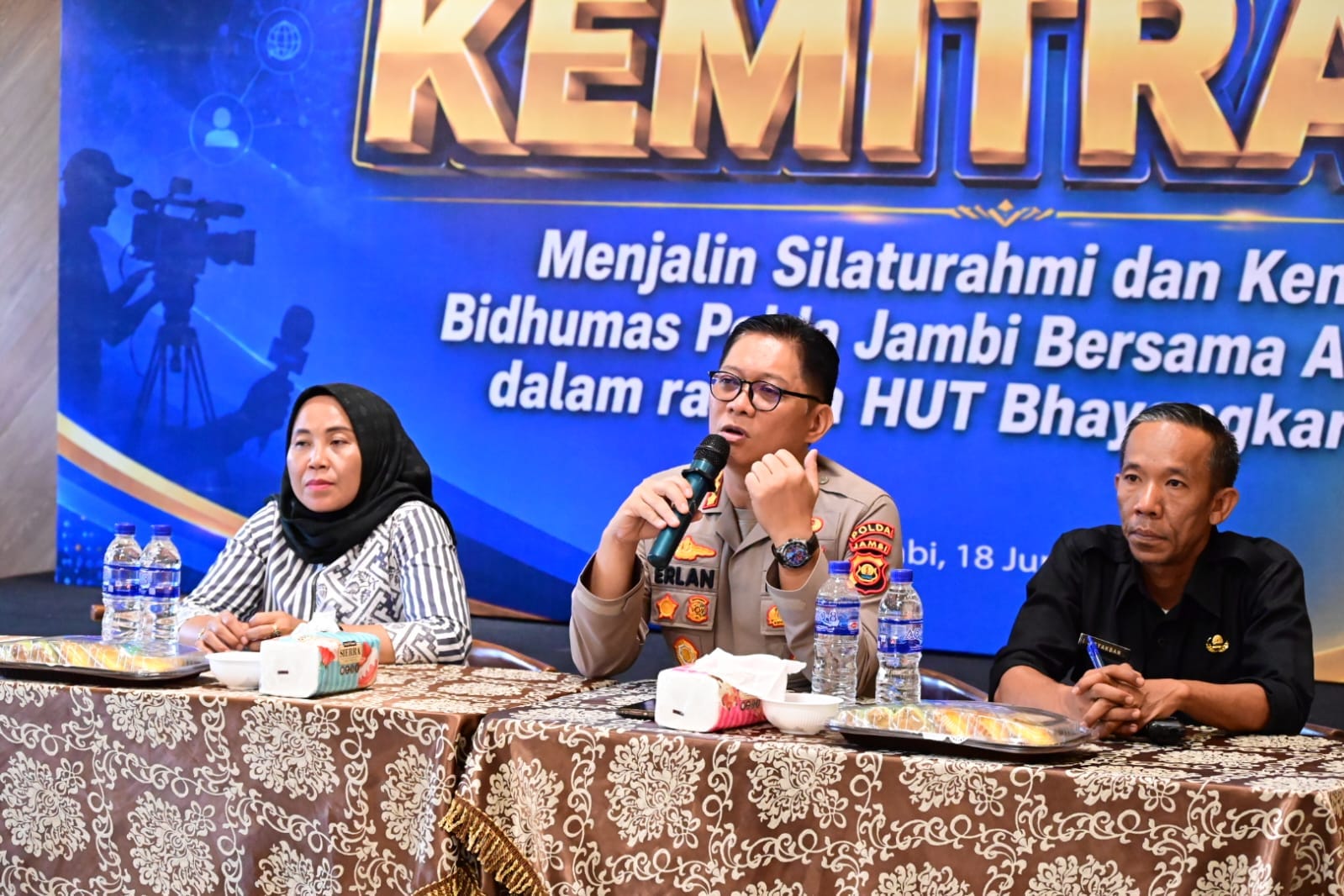 Polda Jambi Perkuat Sinergi dengan Awak Media melalui Kegiatan Kemitraan