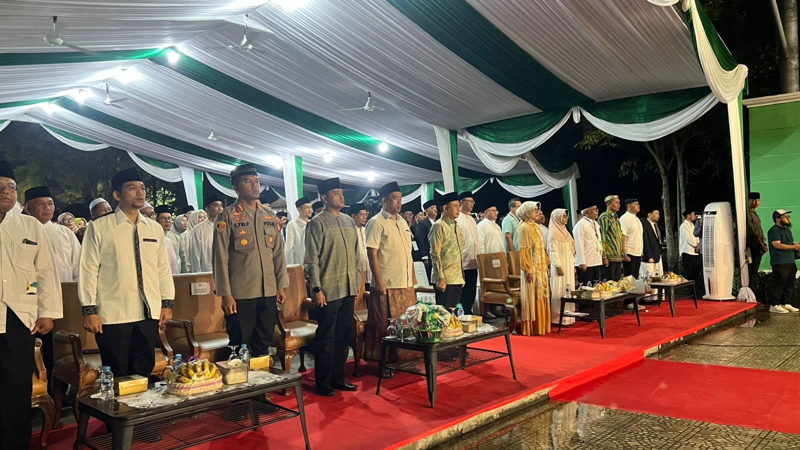 Pembukaan MTQ XXXIV Tingkat Kota Pontianak Berlangsung Meriah, Kapolresta Pontianak Turut Hadir