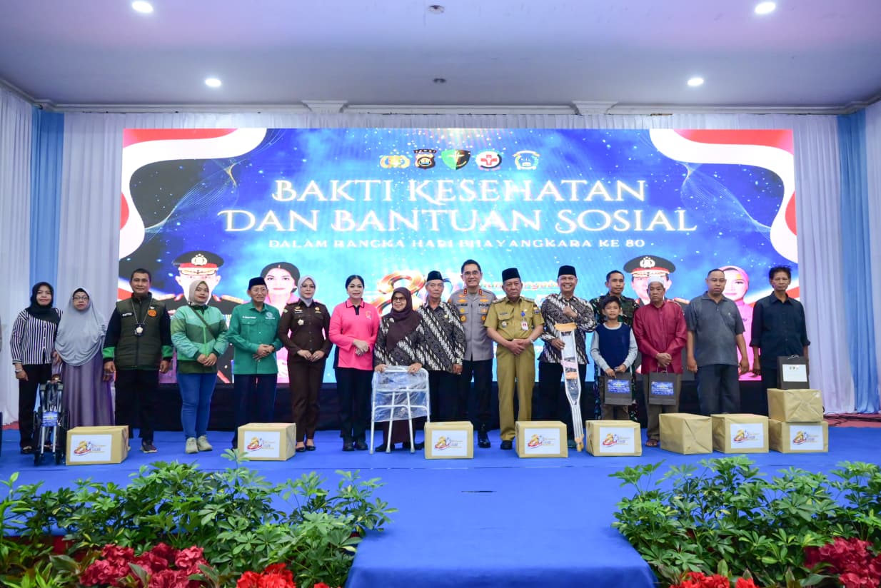 Sambut Hari Bhayangkara ke-80, Polda Jambi Hadirkan Bakti Kesehatan dan Bantuan Sosial bagi Masyarakat