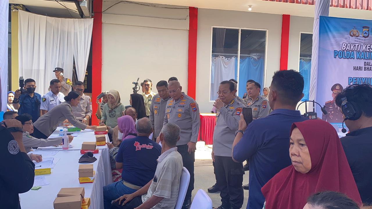 Sambut Hari Bhayangkara ke-80, Polda Kalsel Gelar Bakti Kesehatan Massal untuk Ribuan Masyarakat