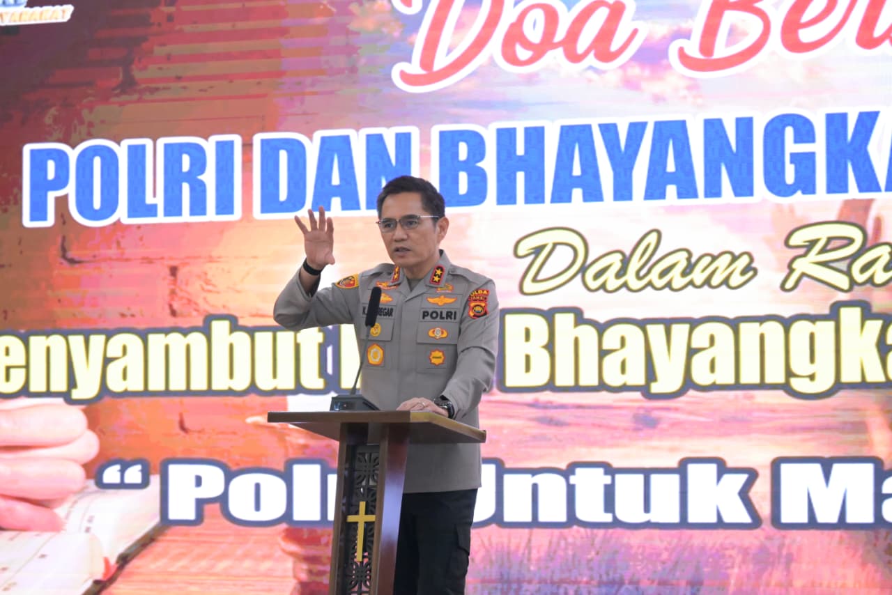 Polda Jambi Satukan Semangat Kebersamaan Melalui Doa Bersama Lintas Agama Jelang Hari Bhayangkara ke-80