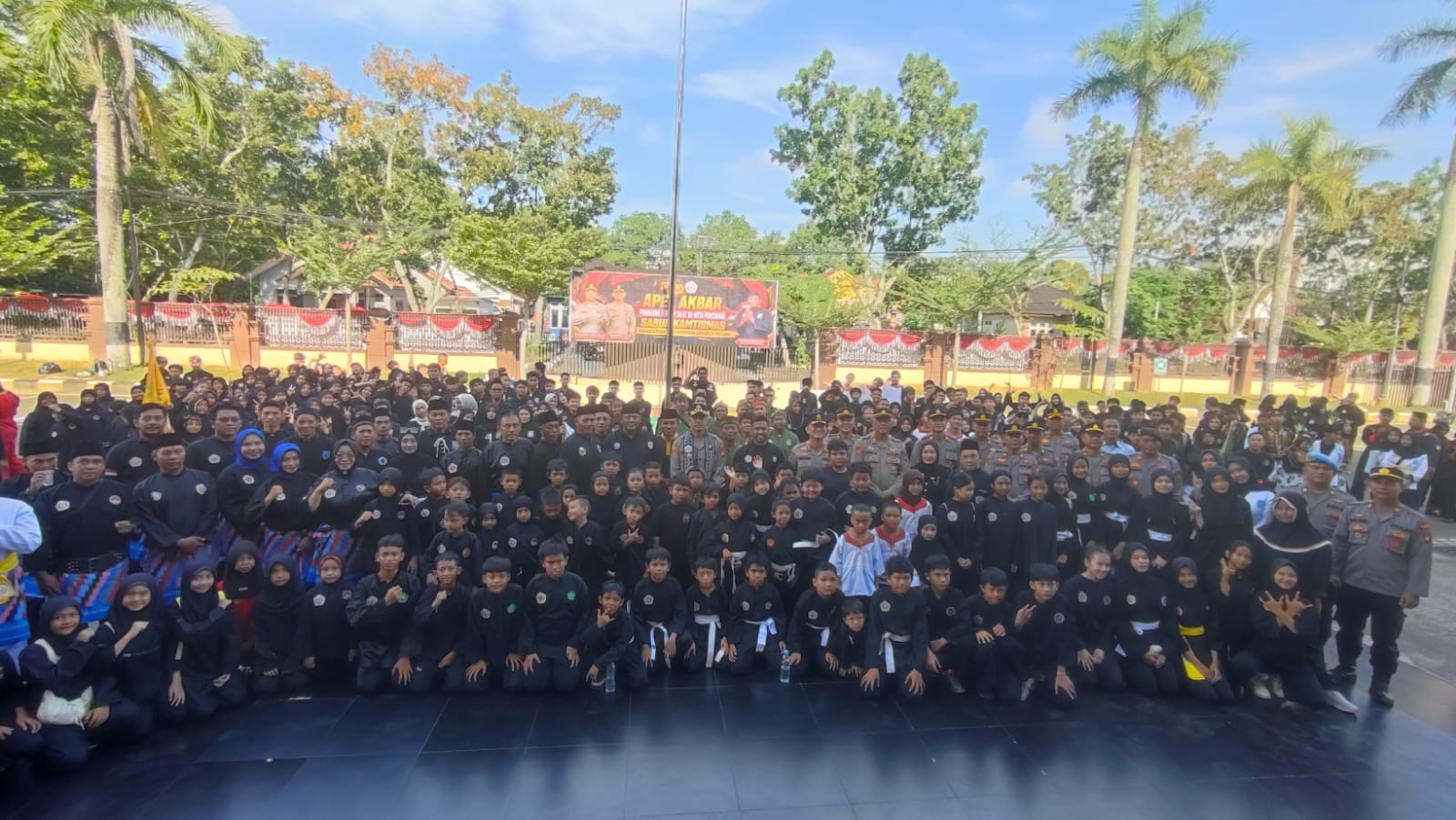 Polresta Pontianak Gelar Apel Akbar Pendekar Pencak Silat untuk Perkuat Sinergi Kamtibmas