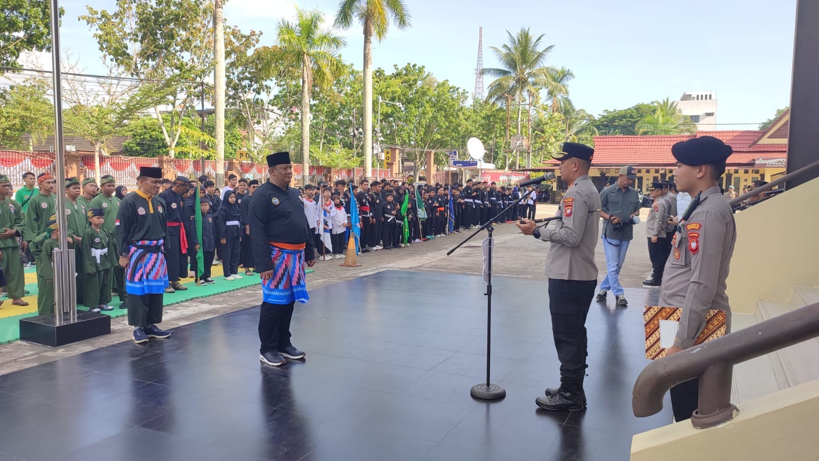 Pererat Kebersamaan, Polresta Pontianak Kumpulkan Pendekar Pencak Silat dalam Apel Akbar Kamtibmas