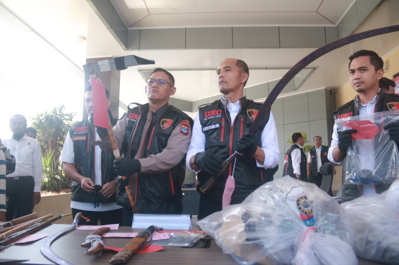 Polda Kalsel Ringkus 211 Tersangka Tindak Pidana Selama Januari – Juni 2026
