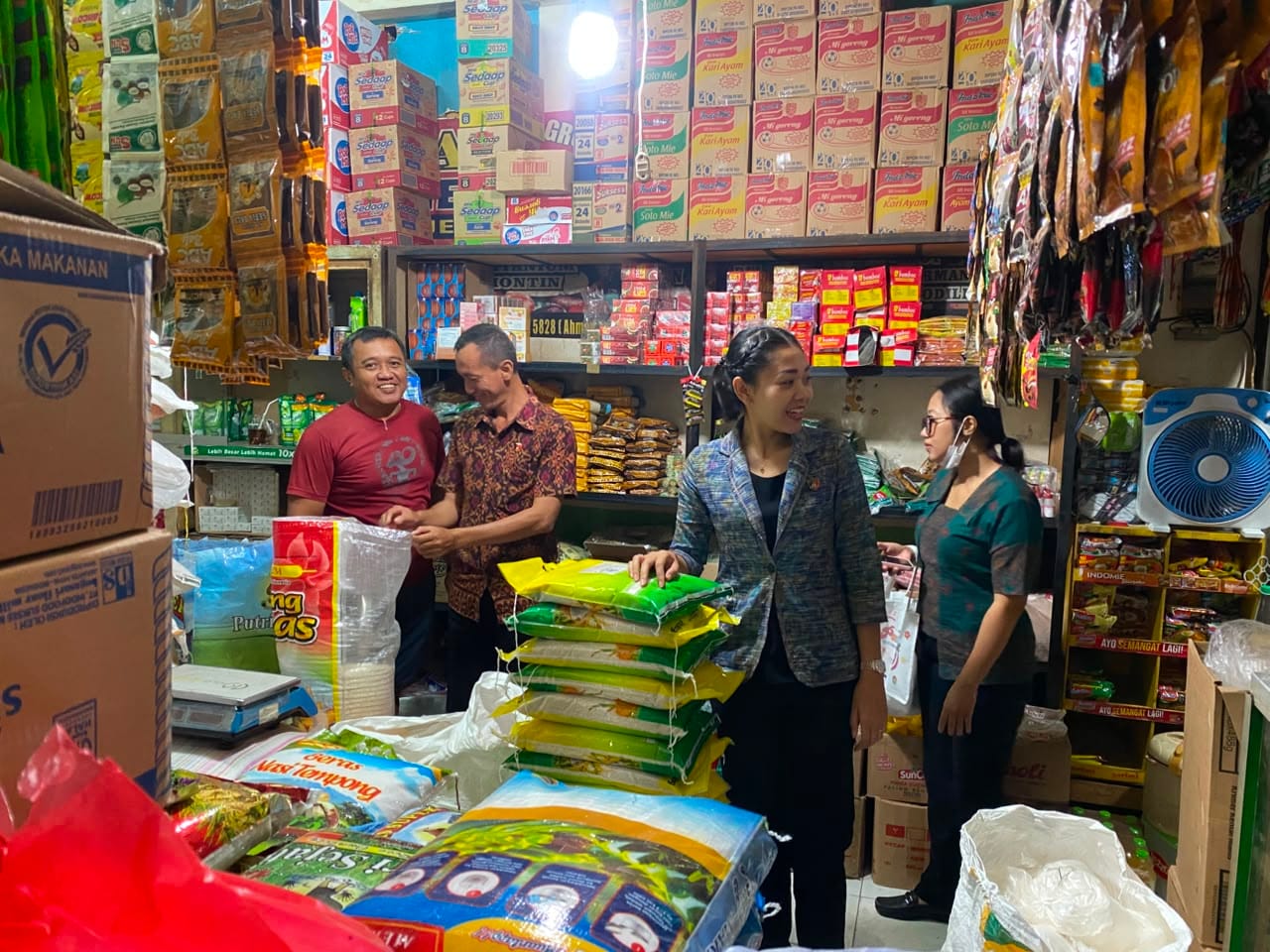 Satgas Pangan Laksanakan Monitoring Ketersediaan dan Harga Bahan Pokok di Pasar Tradisional dan Toko