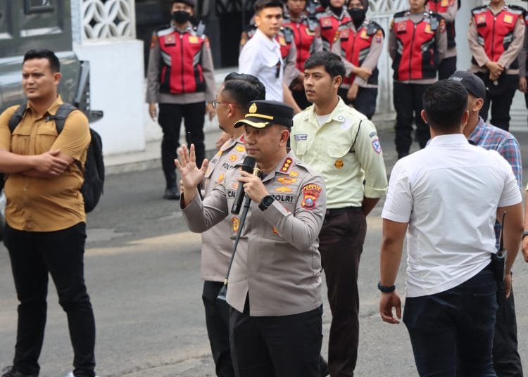 Kapolrestabes Medan: Pengamanan Aksi Harus Mengedepankan Hati Nurani dan Pendekatan Persuasif