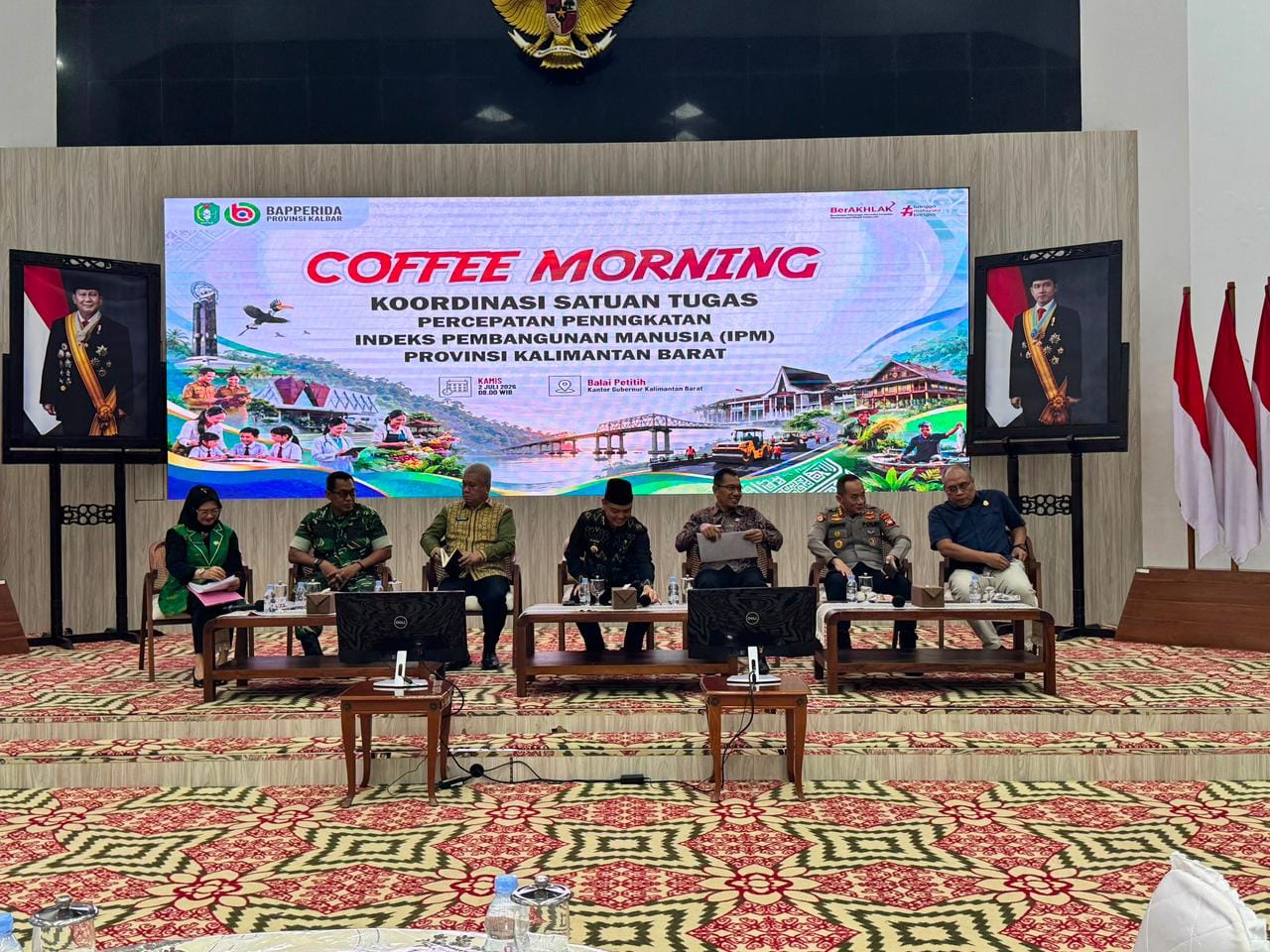 Polda Kalbar Paparkan Strategi Polri Dukung Peningkatan Indeks Pembangunan Manusia