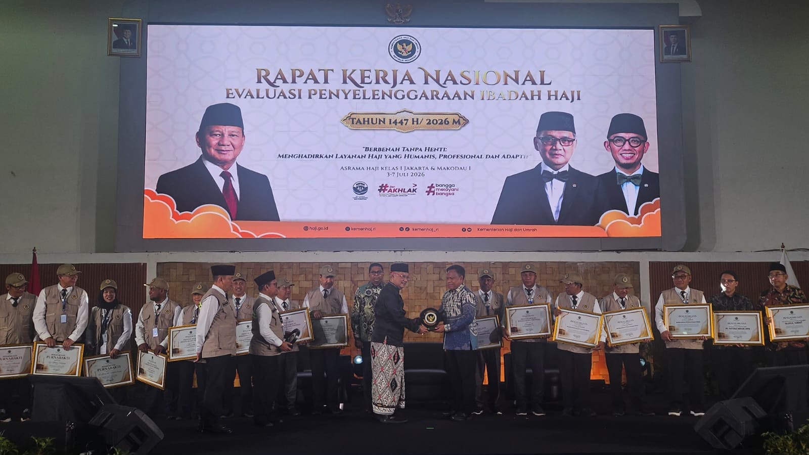 Peran Aktif Kawal Haji 2026, Polri Raih Penghargaan dari Kementerian Haji dan Umrah RI