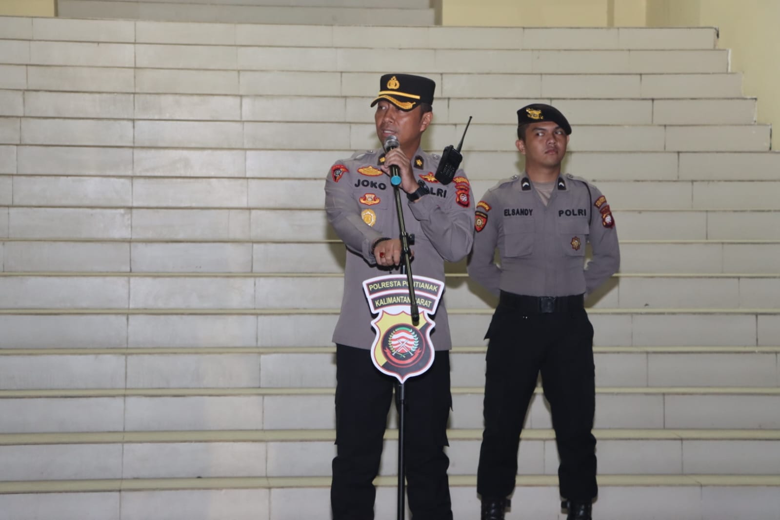 Polresta Pontianak Laksanakan PLB Sispam Mako, Tingkatkan Kesiapsiagaan Personel