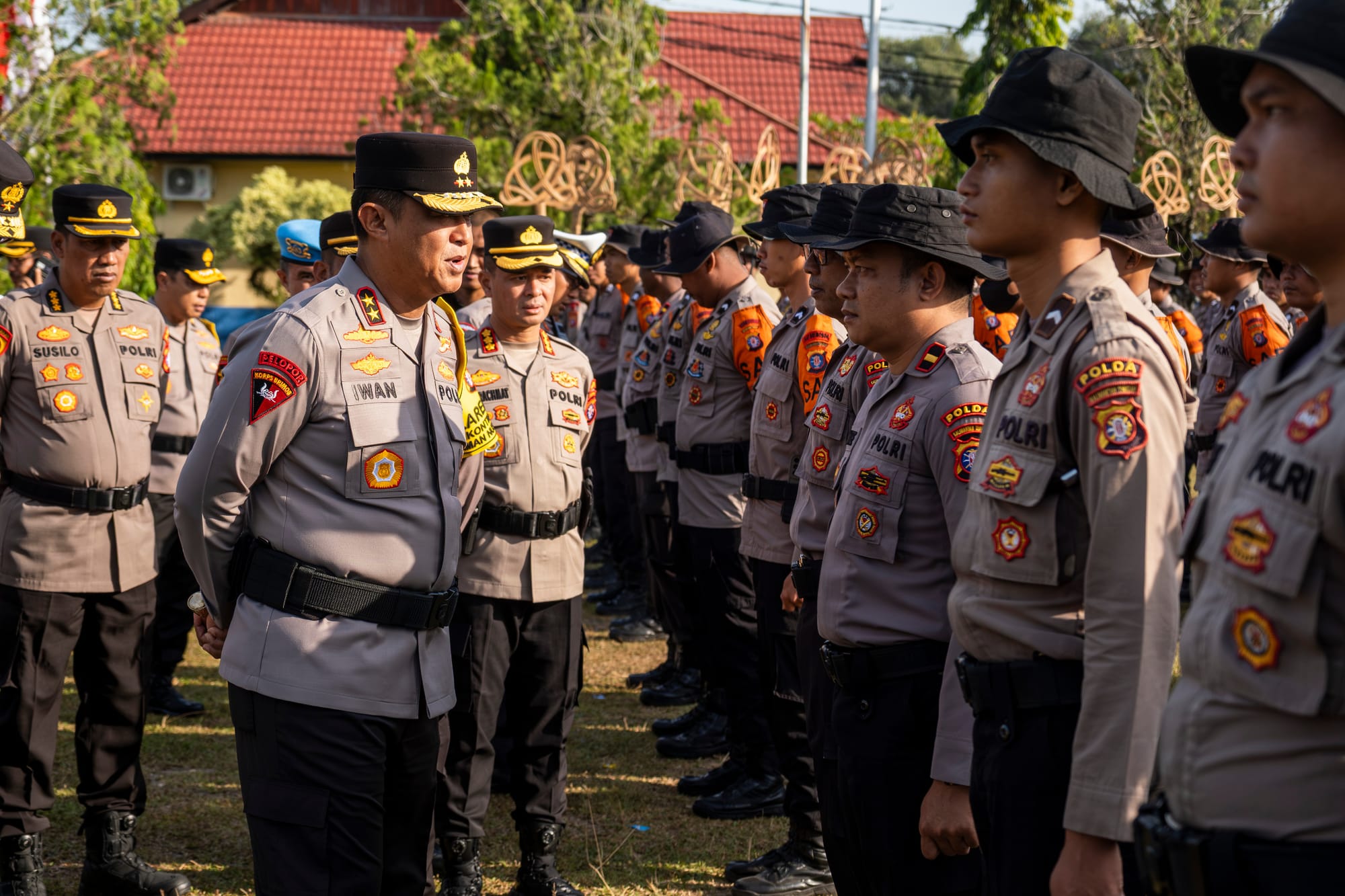 Apel Operasi Aman Nusa II, Kapolda Kalteng Tekankan Pencegahan Karhutla