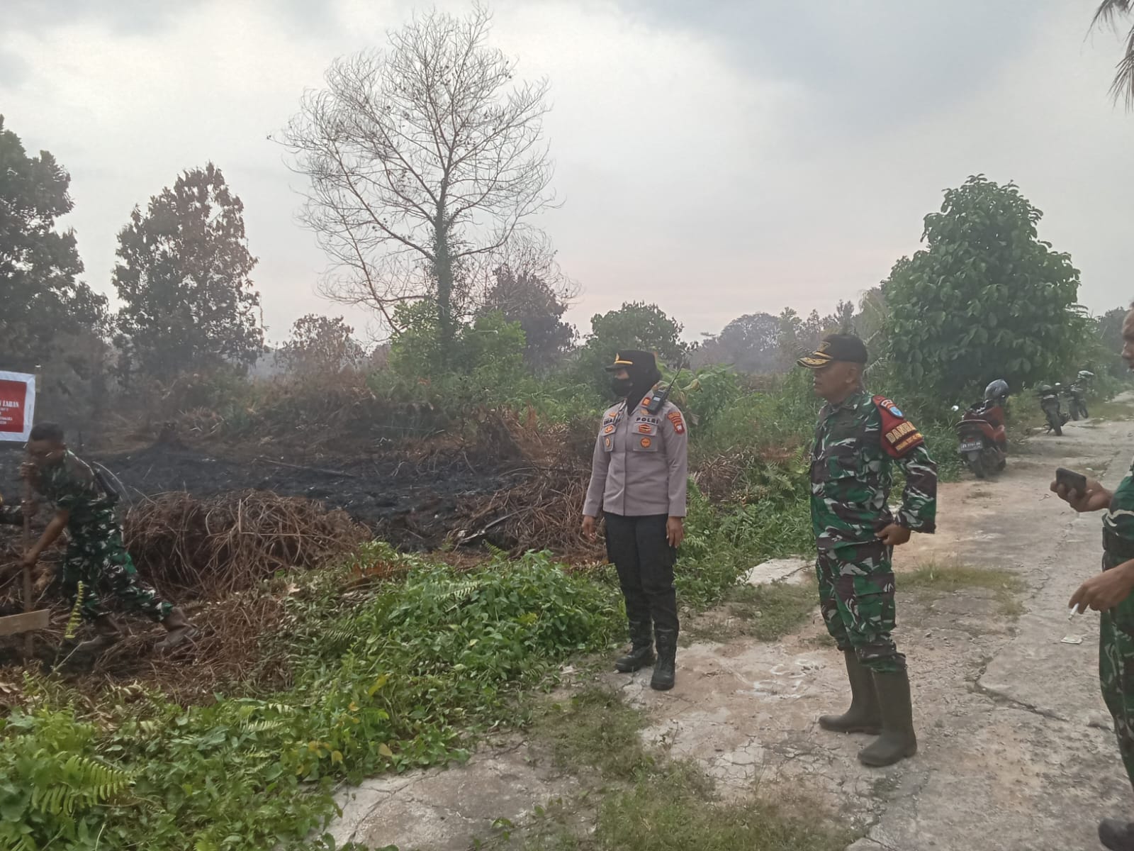 Patroli Terpadu Karhutla Digelar di Pontianak Selatan, Wujud Sinergi TNI, Polri, dan Instansi Terkait