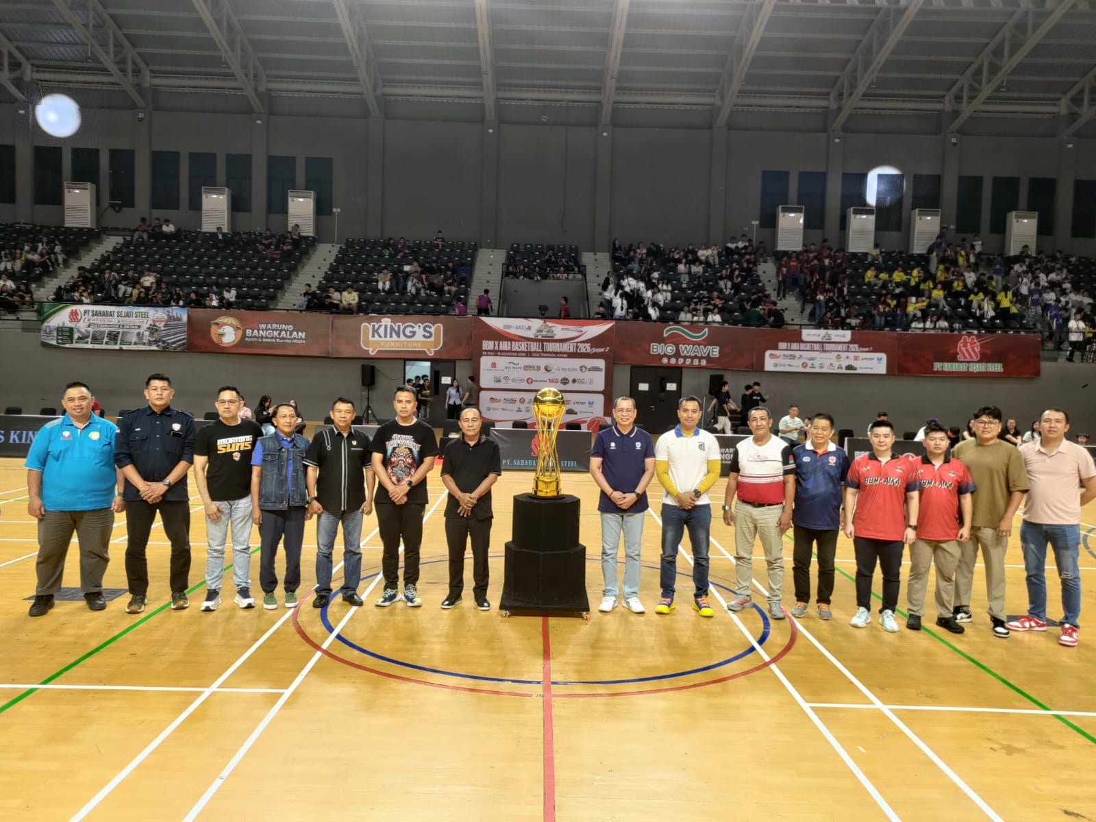 Pembukaan BBM x AIKA Basketball Tournament Season 2 Dihadiri Kapolresta Pontianak, Perkuat Sinergi Melalui Olahraga