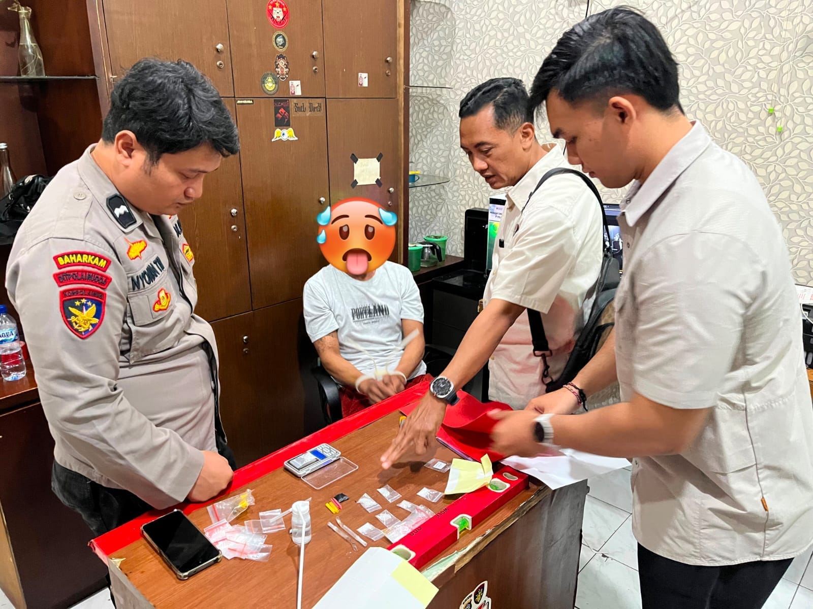 Nekat Edarkan Sabu MK Diamankan Polairud Polda Bali