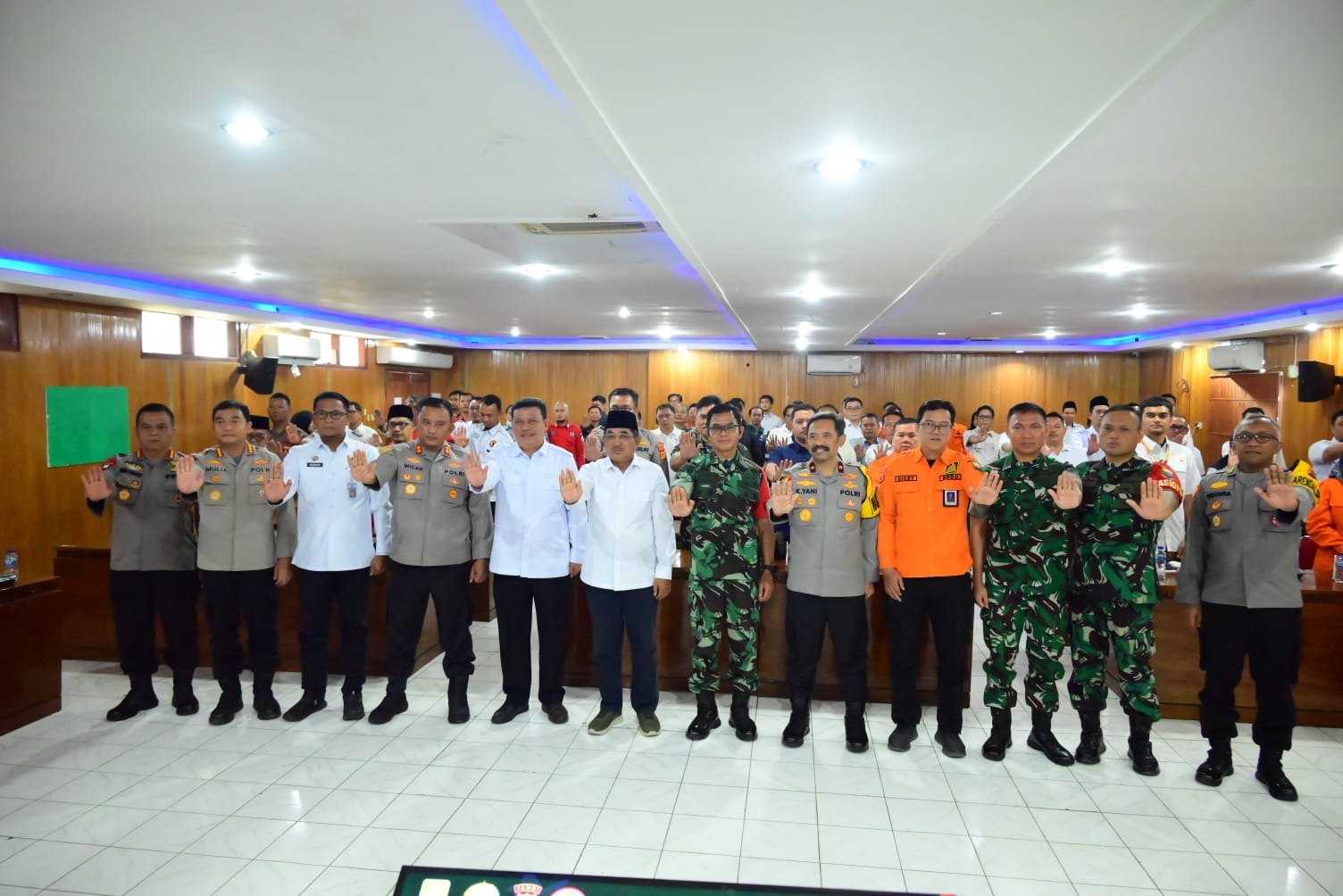 Penanganan Karhutla Tanjab Barat Jadi Fokus Rakor, Wakapolda Jambi Tekankan Sinergi Lintas Sektor