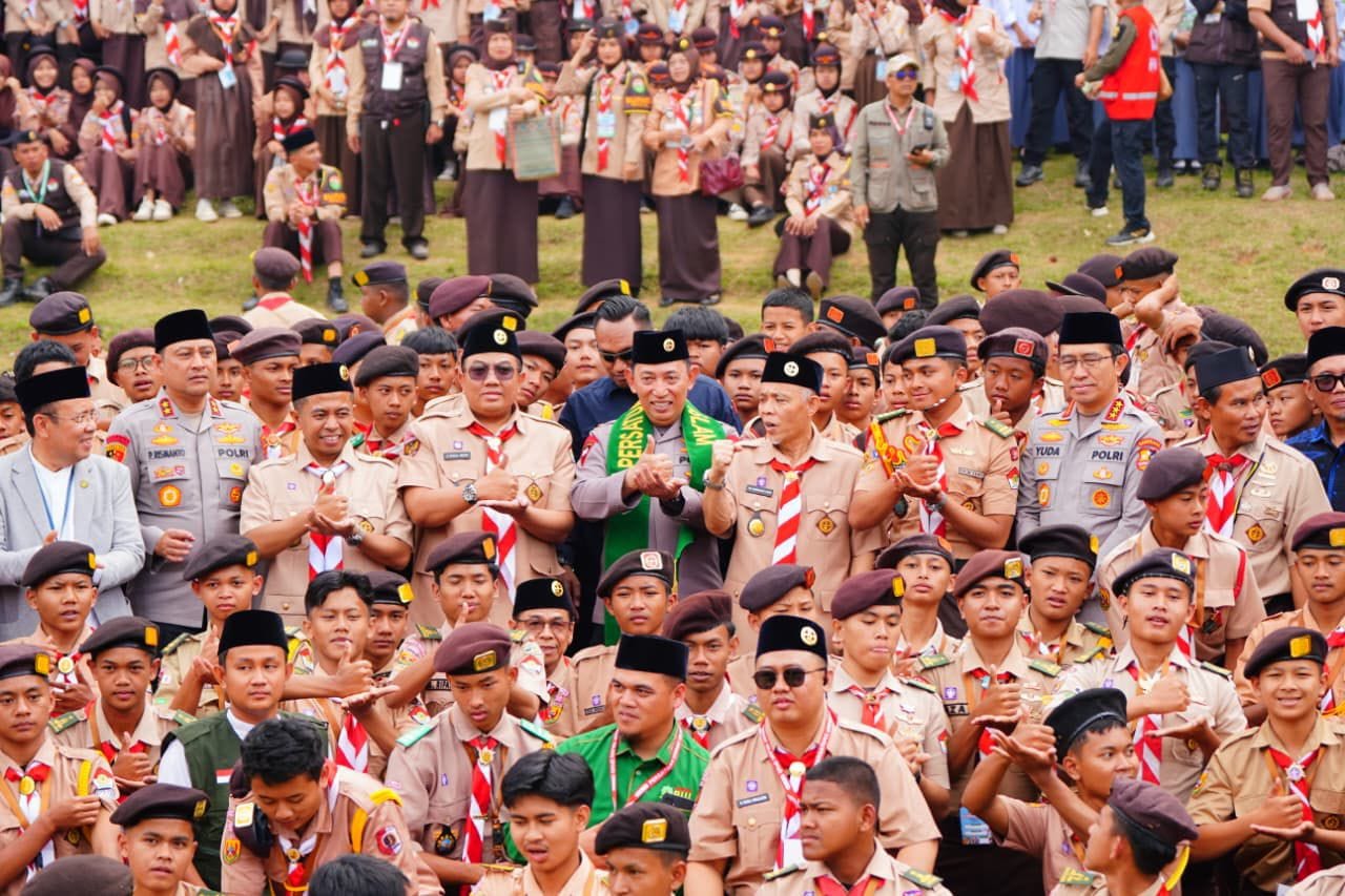 Kapolri: Pramuka PUI Wadah Strategis Cetak Generasi Muda Berkarakter dan Pemimpin Masa Depan