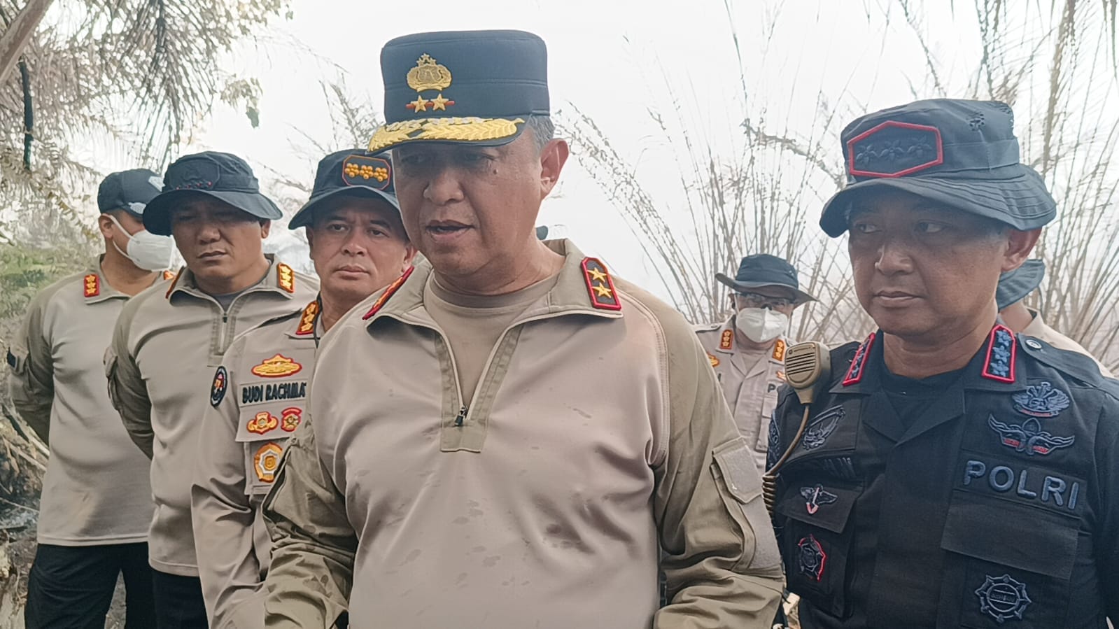 Polda Kalteng Optimalkan Serbuk Tepung Singkong "Hertindo AF31", Untuk Padamkan Bara di Lahan Gambut