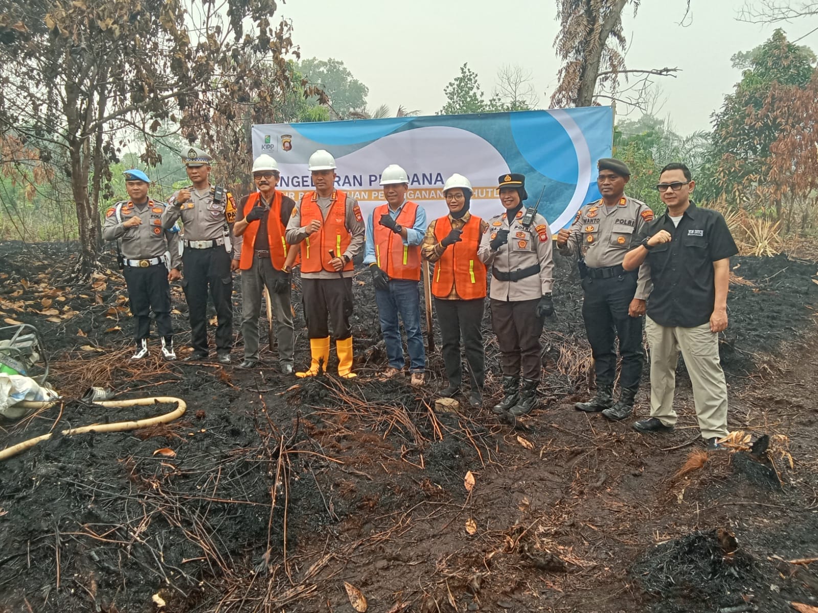 Kepedulian KIPP Hadirkan Harapan, Serahkan Bantuan Sumur Bor untuk Masyarakat melalui Polresta Pontianak