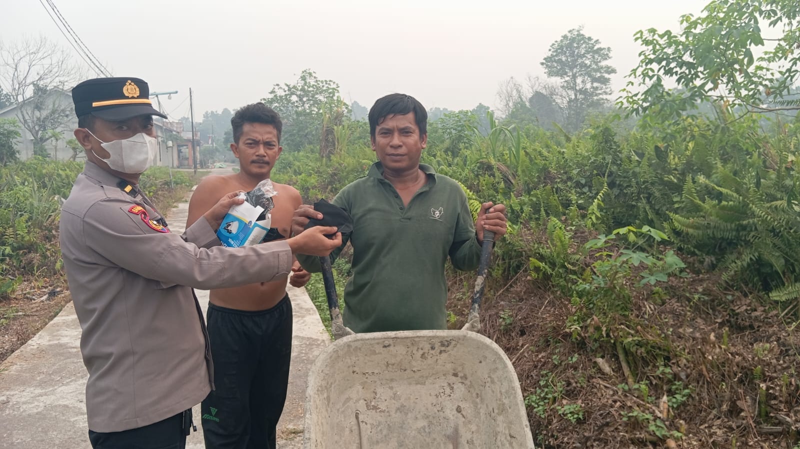 Polresta Pontianak Intensifkan Patroli Karhutla, Ingatkan Warga Tidak Membakar Lahan