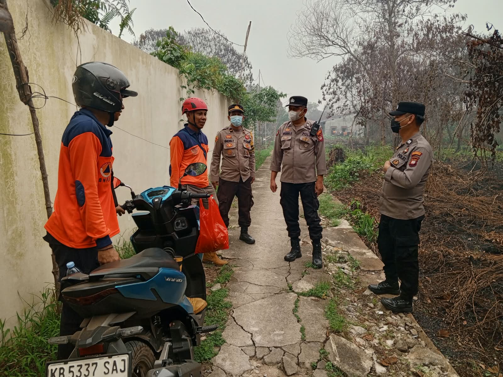 Polresta Pontianak Perkuat Patroli Enggang, Cegah Karhutla dan Lindungi Warga dari Kabut Asap