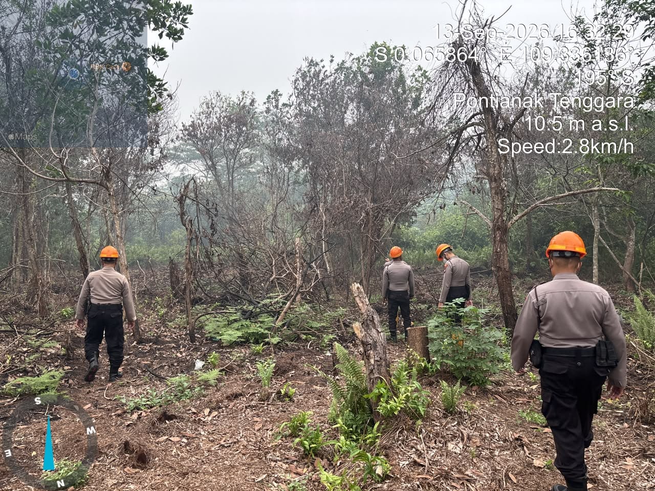 Polresta Pontianak Gencarkan Patroli Karhutla, Warga Diimbau Tak Bakar Lahan