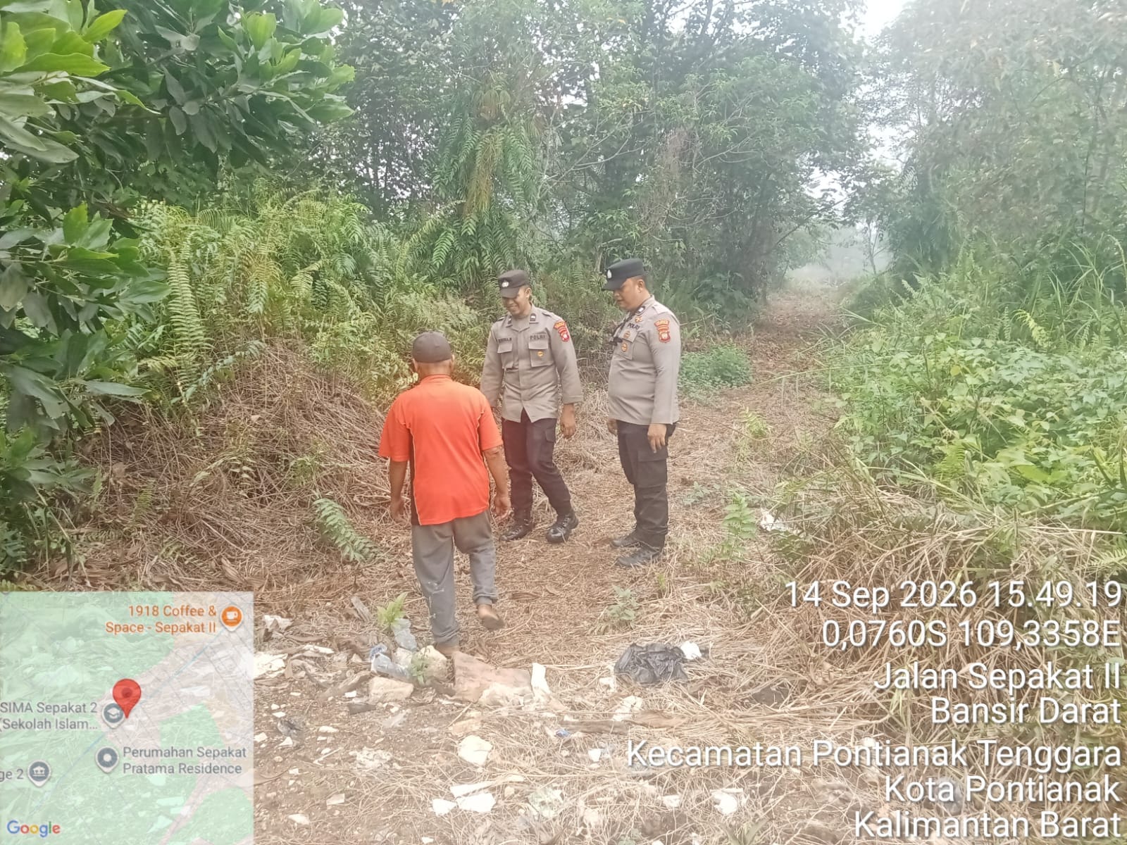 Sebelum Api Menyala, Polri Hadir Mencegah Karhutla.