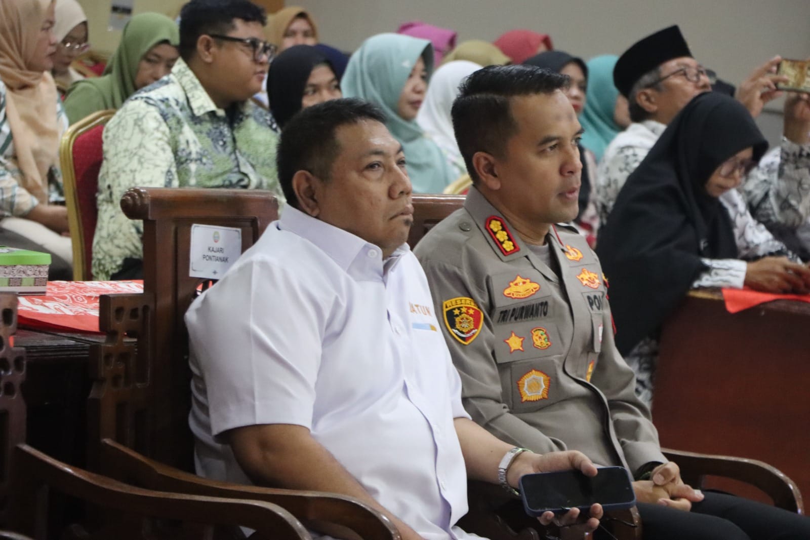 Kapolresta Pontianak hadiri Seminar Moderasi Beragama dan Pendidikan Multikultural Digelar di Pontianak