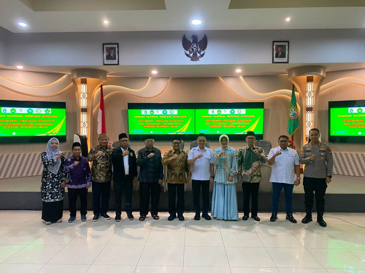 Kapolresta Pontianak hadiri Seminar Moderasi Beragama dan Pendidikan Multikultural Digelar di Pontianak