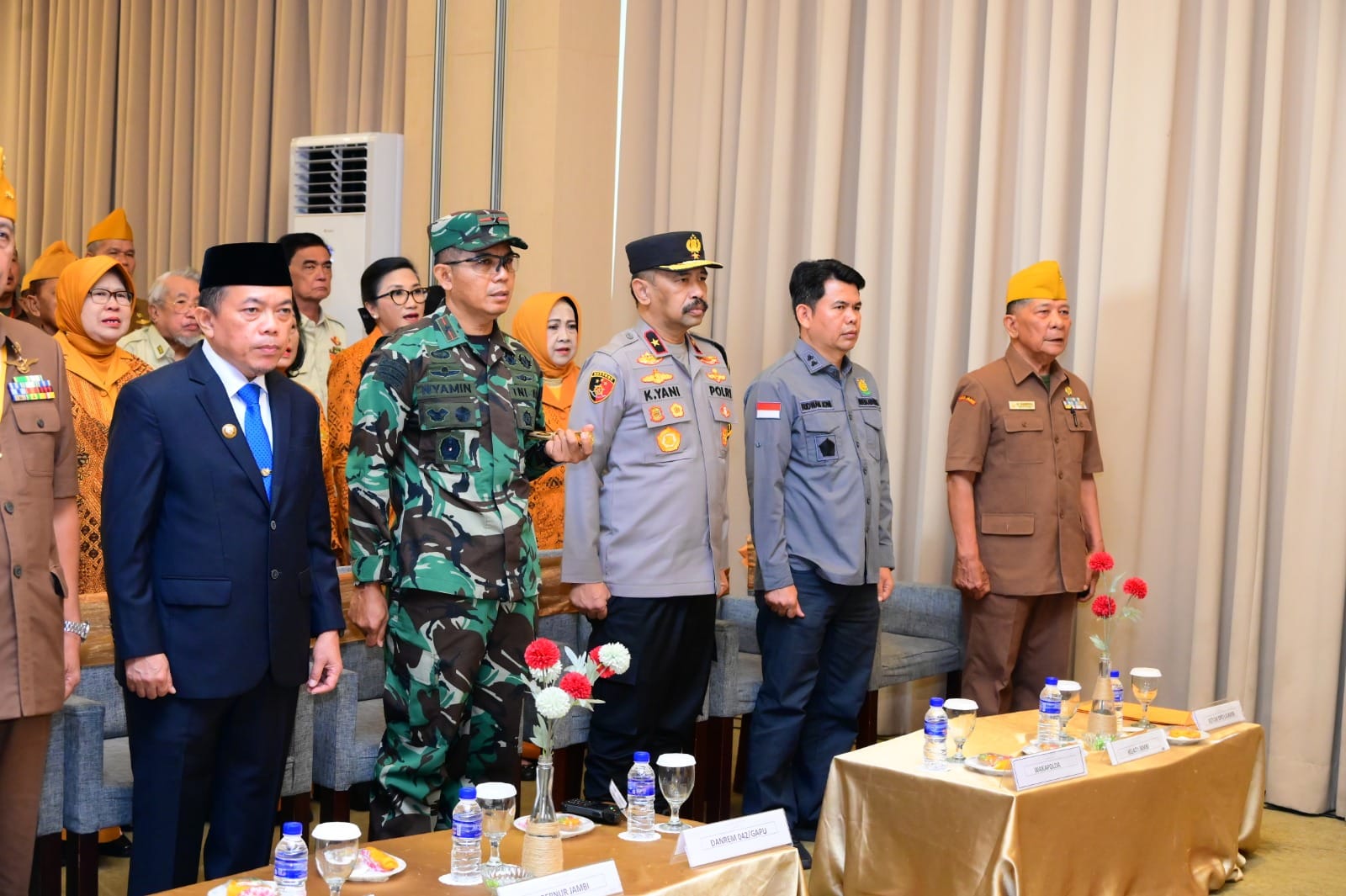 Polda Jambi Dukung Pewarisan Semangat Juang ’45 dalam Musda LVRI Provinsi Jambi