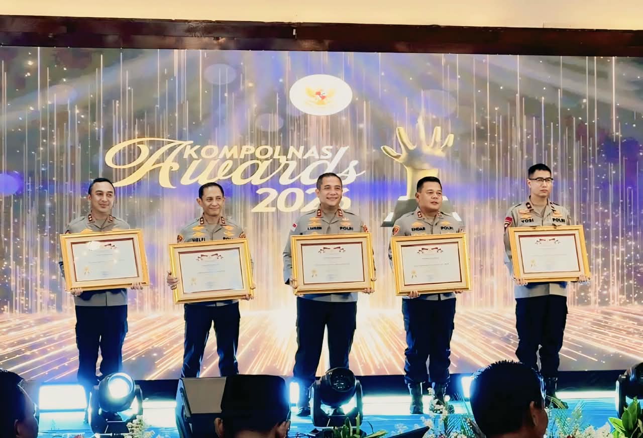 Empat Penghargaan Berhasil Diraih Polda Kalteng dalam Kompolnas Awards 2026
