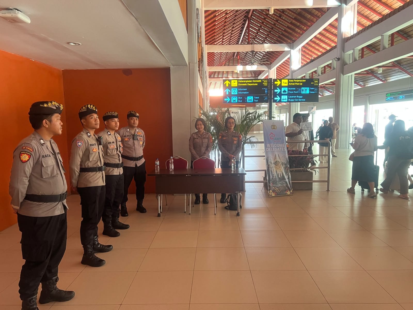 Satgas Pamka Ops Gapura Agung IV 2026 Perketat Pengamanan di Terminal Domestik Bandara Ngurah Rai