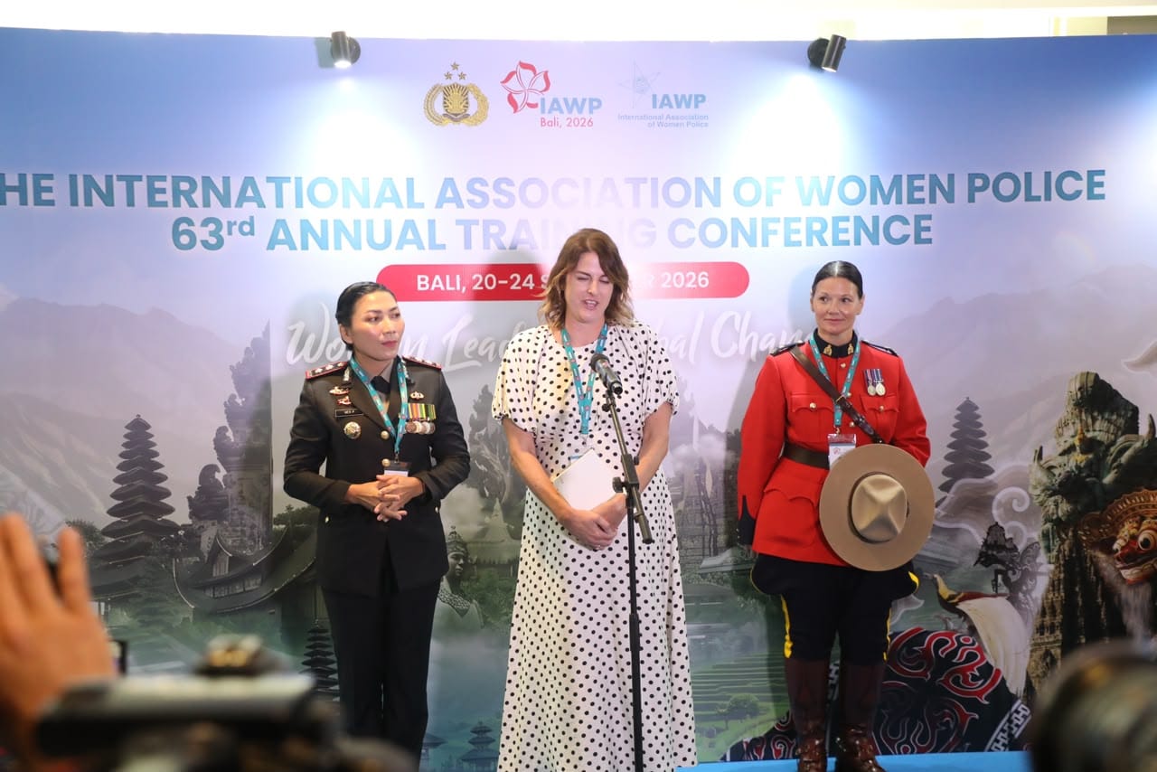 AKBP Hety Raih Penghargaan "Leadership" Di Ajang IAWP 2026 Nusadua Bali