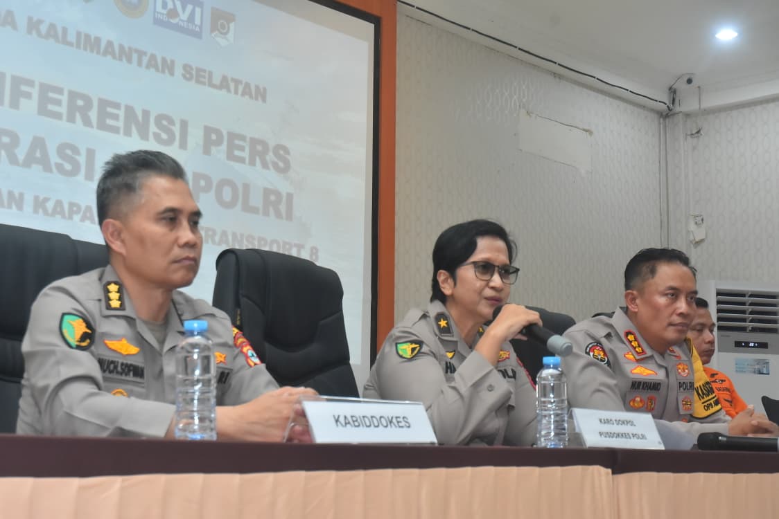 Update Korban KM Virgo: 12 Jenazah Kembali Teridentifikasi DVI Polda Kalsel, Proses Pencarian Masih Berlangsung