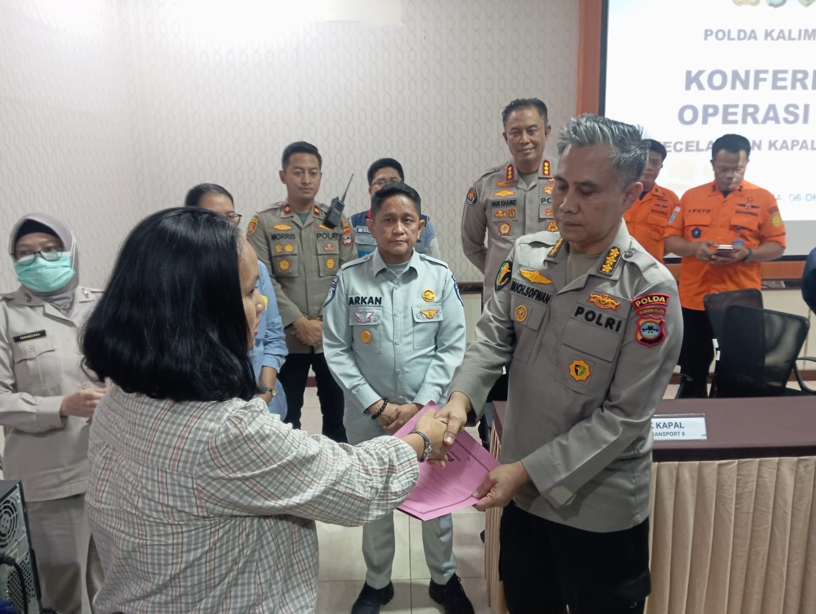 DVI Polda Kalsel Kembali Identifikasi Enam Korban KM Virgo Transport 8