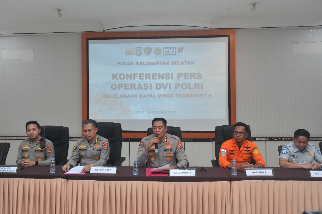 DVI Polda Kalsel Rilis Identifikasi Tiga Jenazah Baru, Total 72 Korban Berhasil Teridentifikasi