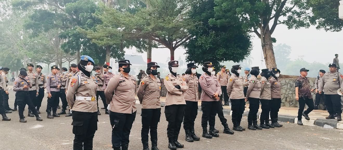 Kamtibmas Aman dan Kondusif     Kabid Humas Polda Jambi Pastikan Situasi Kamtibmas Tetap  Kondusif Pascademonstrasi Mahasiswa
