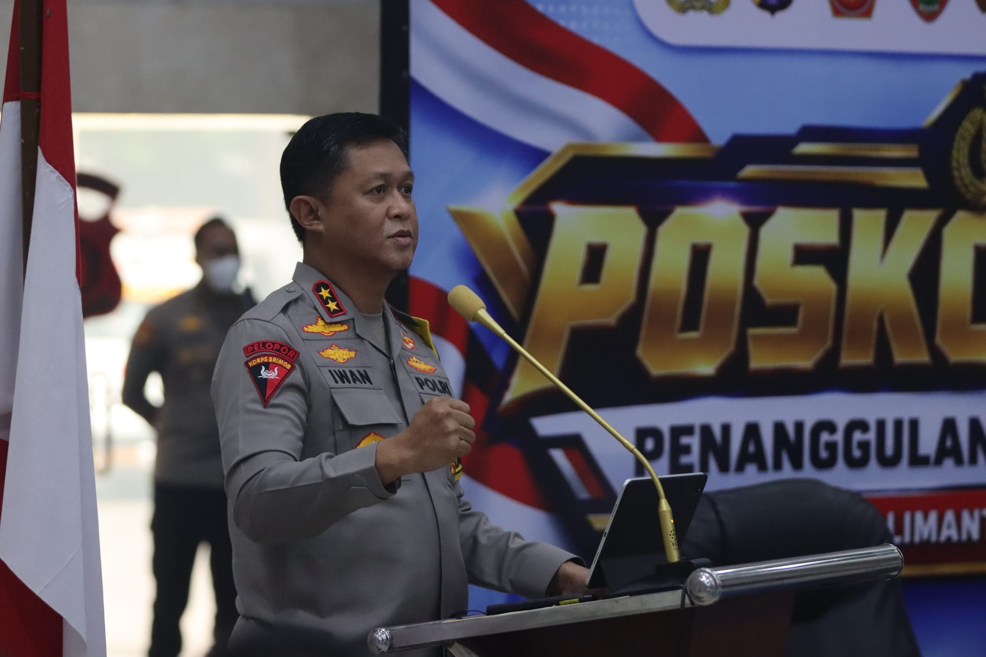 Evaluasi Penanganan Karhutla, Astamaops Kapolri Kerahkan 200 Personel Brimob dan 4 Water Canon Perkuat Polda Kalteng