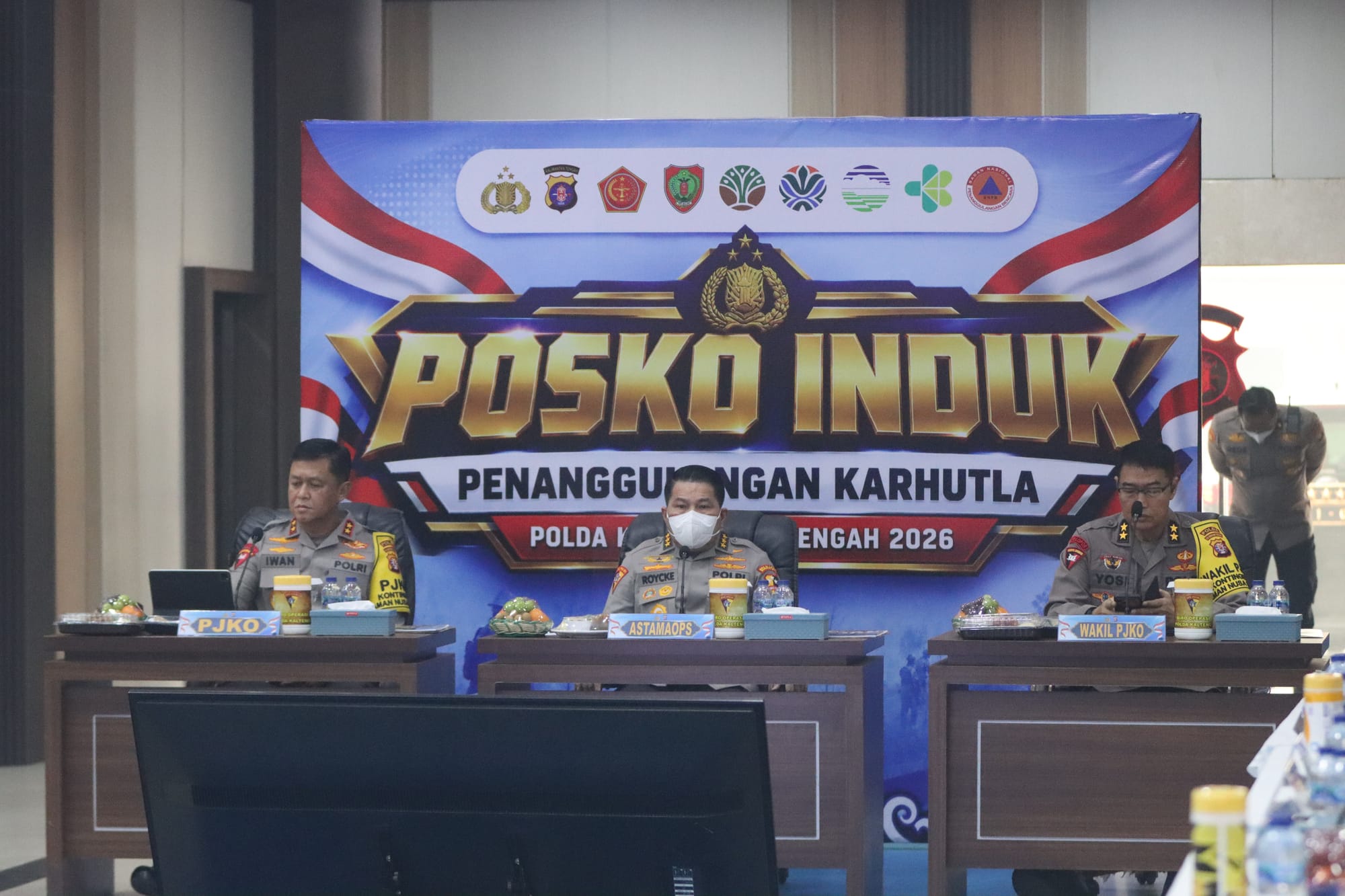 Astamaops Kapolri Kerahkan 200 Personel Brimob dan 4 Water Cannon untuk Perkuat Penanganan Karhutla di Kalteng